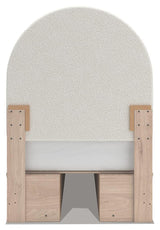 Arloster Twin Upholstered Panel Bed with Storage - PCB1566B6