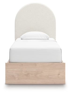 Arloster Twin Upholstered Panel Bed with Storage - PCB1566B6