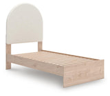 Arloster Twin Upholstered Panel Bed - PCB1566B2