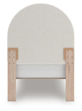 Arloster Twin Upholstered Panel Bed - PCB1566B2