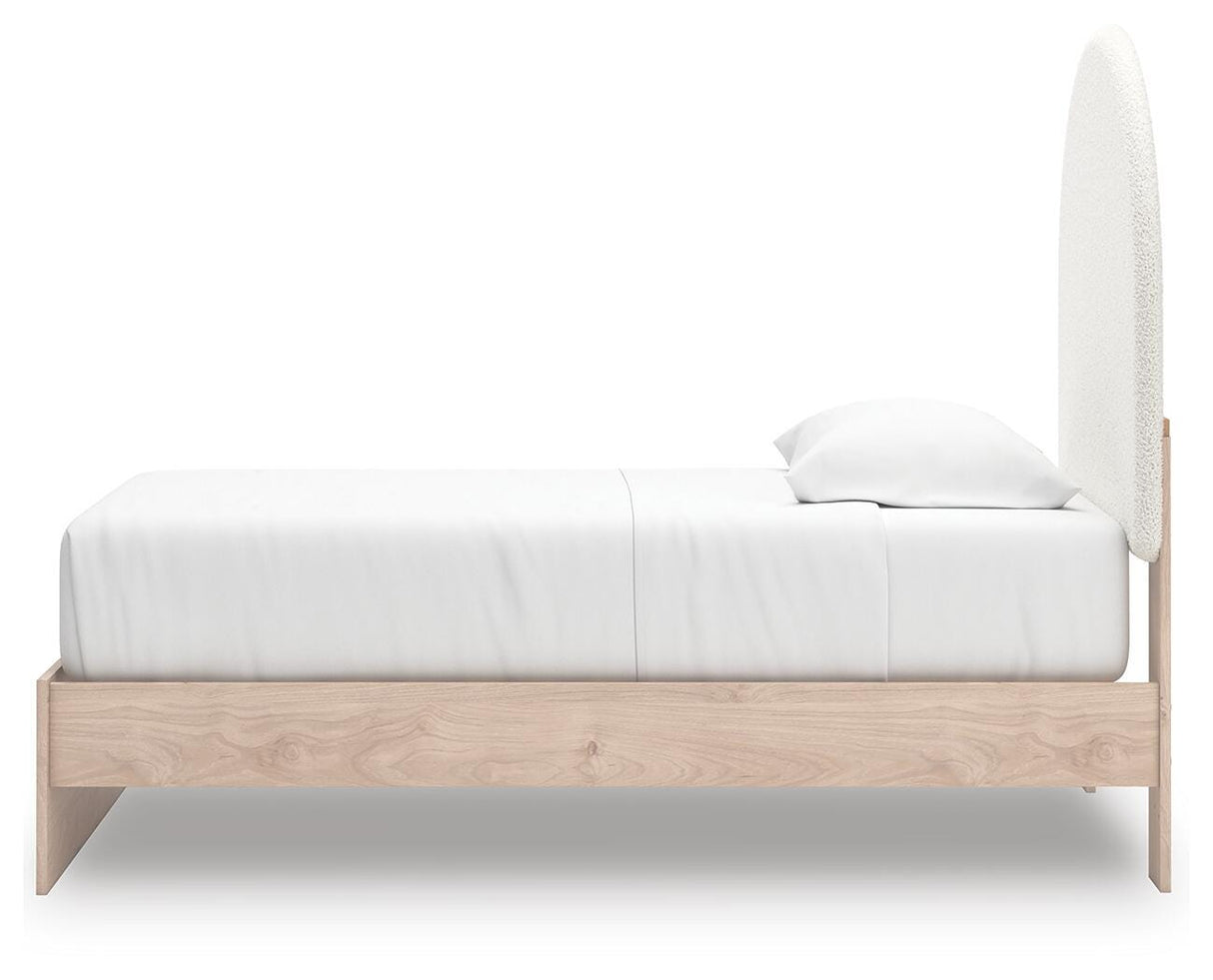 Arloster Twin Upholstered Panel Bed - PCB1566B2