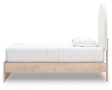 Arloster Twin Upholstered Panel Bed - PCB1566B2