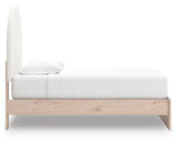 Arloster Twin Upholstered Panel Bed - PCB1566B2