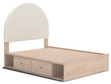Arloster Full Upholstered Panel Bed with Storage - PCB1566B5