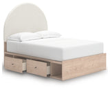 Arloster Full Upholstered Panel Bed with Storage - PCB1566B5