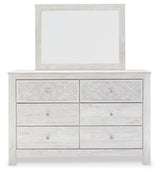 Paxberry King Panel Bed, Dresser and Mirror - B181B9