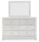 Paxberry Dresser and Mirror - B181B8