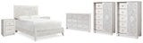Paxberry Queen Panel Bed, Dresser, 2 Chests and 2 Nightstands - B181B31