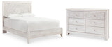 Paxberry Queen Panel Bed and Dresser - B181B19