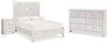 Paxberry Full Panel Bed, Dresser and Nightstand - B181B23