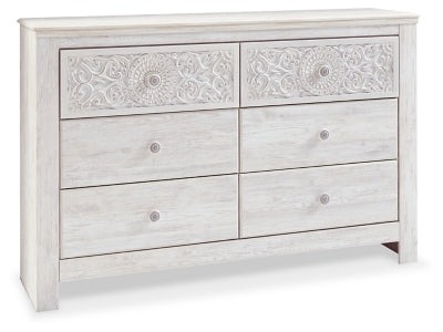 Paxberry Queen Panel Bed, Dresser and Chest - B181B34