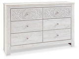 Paxberry Queen Panel Bed, Dresser and Chest - B181B34