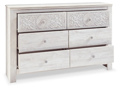 Paxberry Queen Panel Bed and Dresser - B181B19