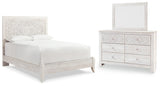 Paxberry Queen Panel Bed, Dresser and Mirror - B181B15
