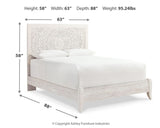 Paxberry Queen Panel Bed and 2 Nightstands - B181B30