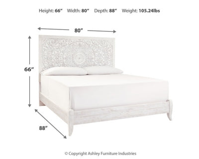Paxberry King Panel Bed - B181B10
