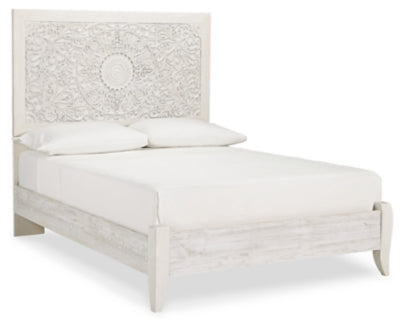Paxberry Full Panel Bed, Dresser, Mirror and Chest - B181B17