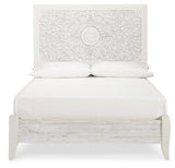 Paxberry Full Panel Bed and Nightstand - B181B20
