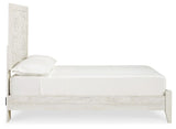 Paxberry Full Panel Bed and Nightstand - B181B20