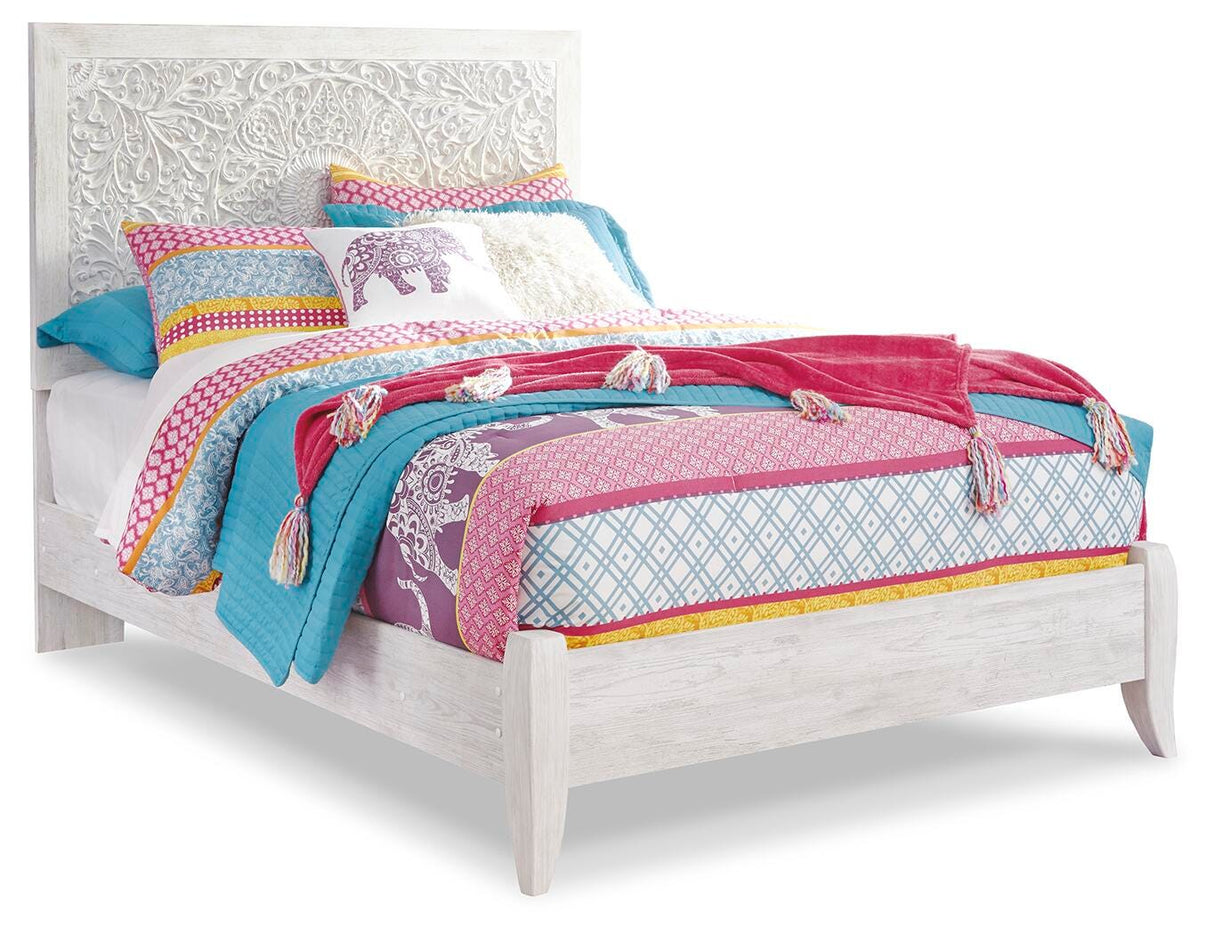 Paxberry Full Panel Bed - B181B2