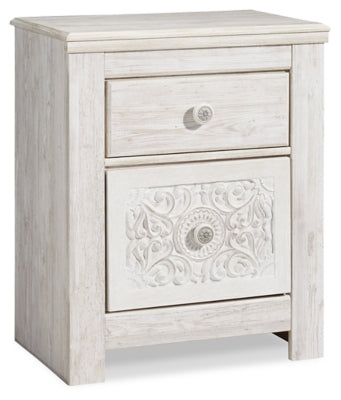 Paxberry Full Panel Bed, Chest and Nightstand - B181B22