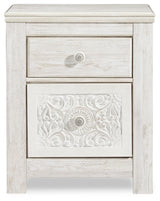 Paxberry Twin Panel Bed, Chest and Nightstand - B181B24