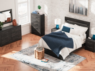 Hollivern Queen Panel Bed - PCB2108B2