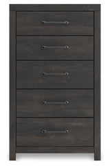 Hollivern Twin Panel Storage Bed, Dresser, Mirror and Chest - PCB2108B26
