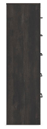 Hollivern Twin Panel Storage Bed, Dresser, Mirror and Chest - PCB2108B26