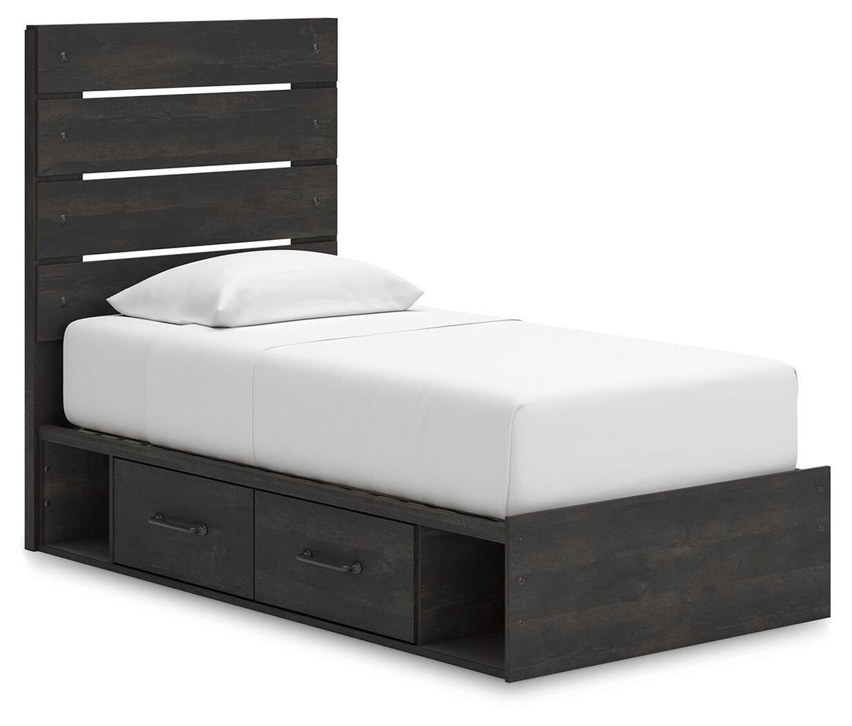 Hollivern Twin Panel Storage Bed, Dresser, Mirror and Chest - PCB2108B26