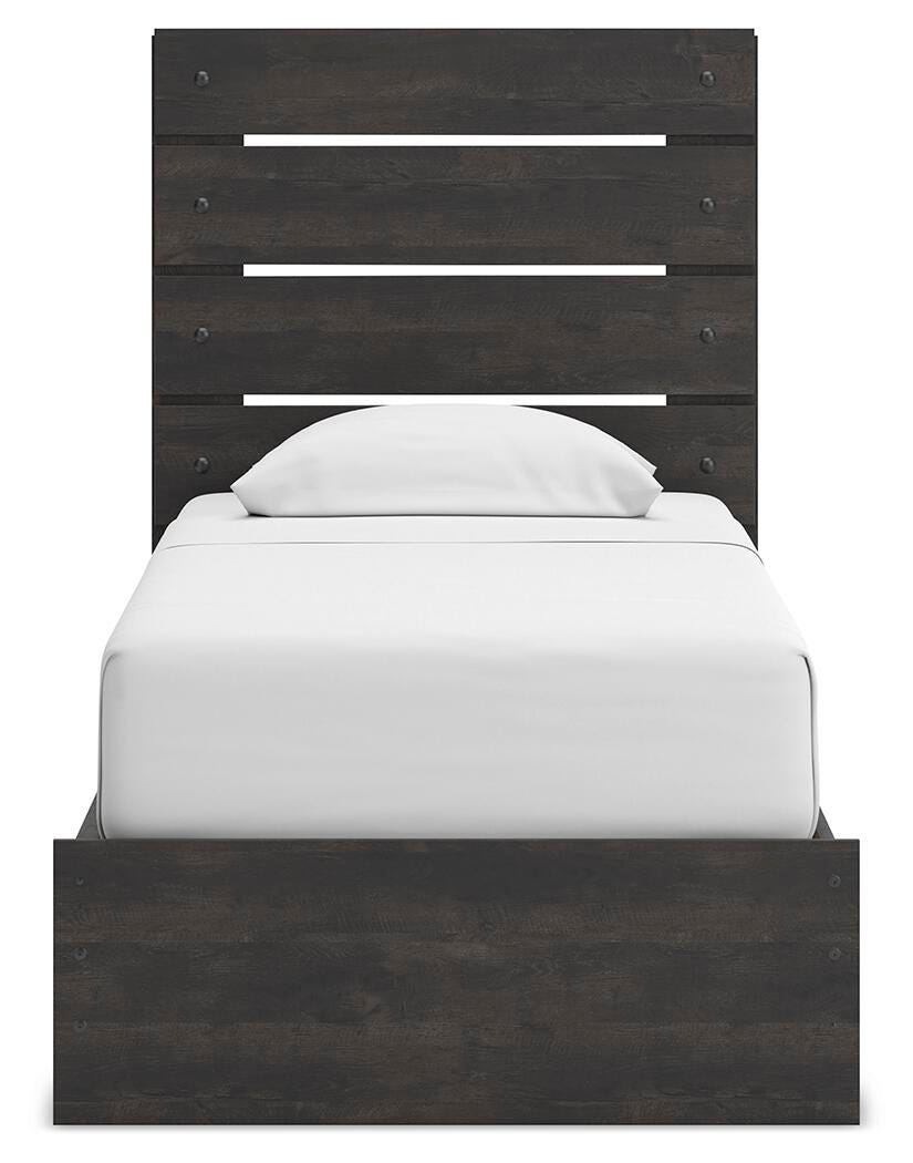 Hollivern Twin Panel Storage Bed, Dresser, Mirror and Chest - PCB2108B26