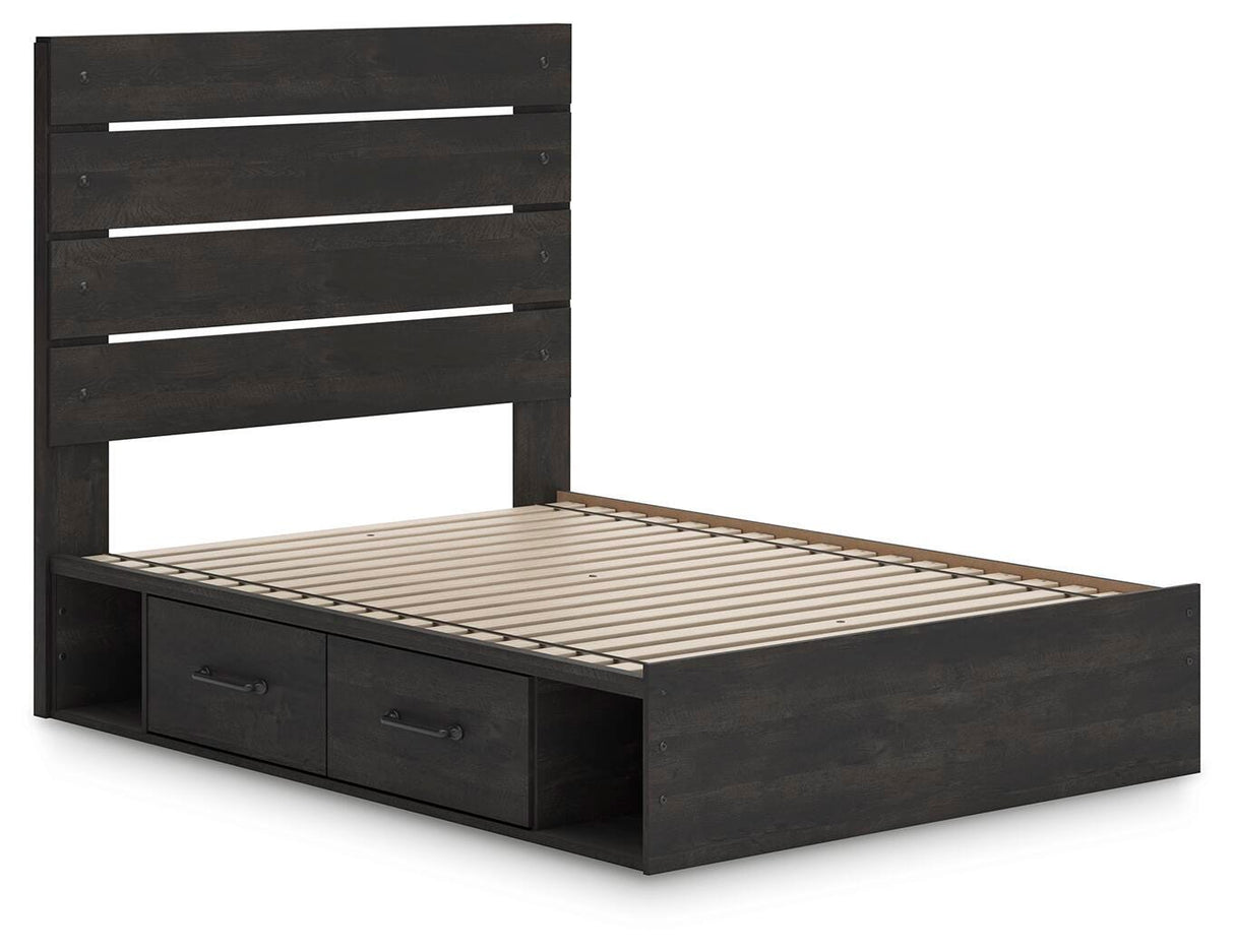 Hollivern Full Panel Storage Bed - PCB2108B15