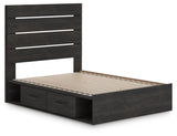 Hollivern Full Panel Storage Bed - PCB2108B15