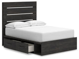 Hollivern Full Panel Storage Bed - PCB2108B15