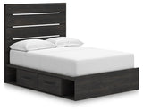 Hollivern Full Panel Storage Bed - PCB2108B15