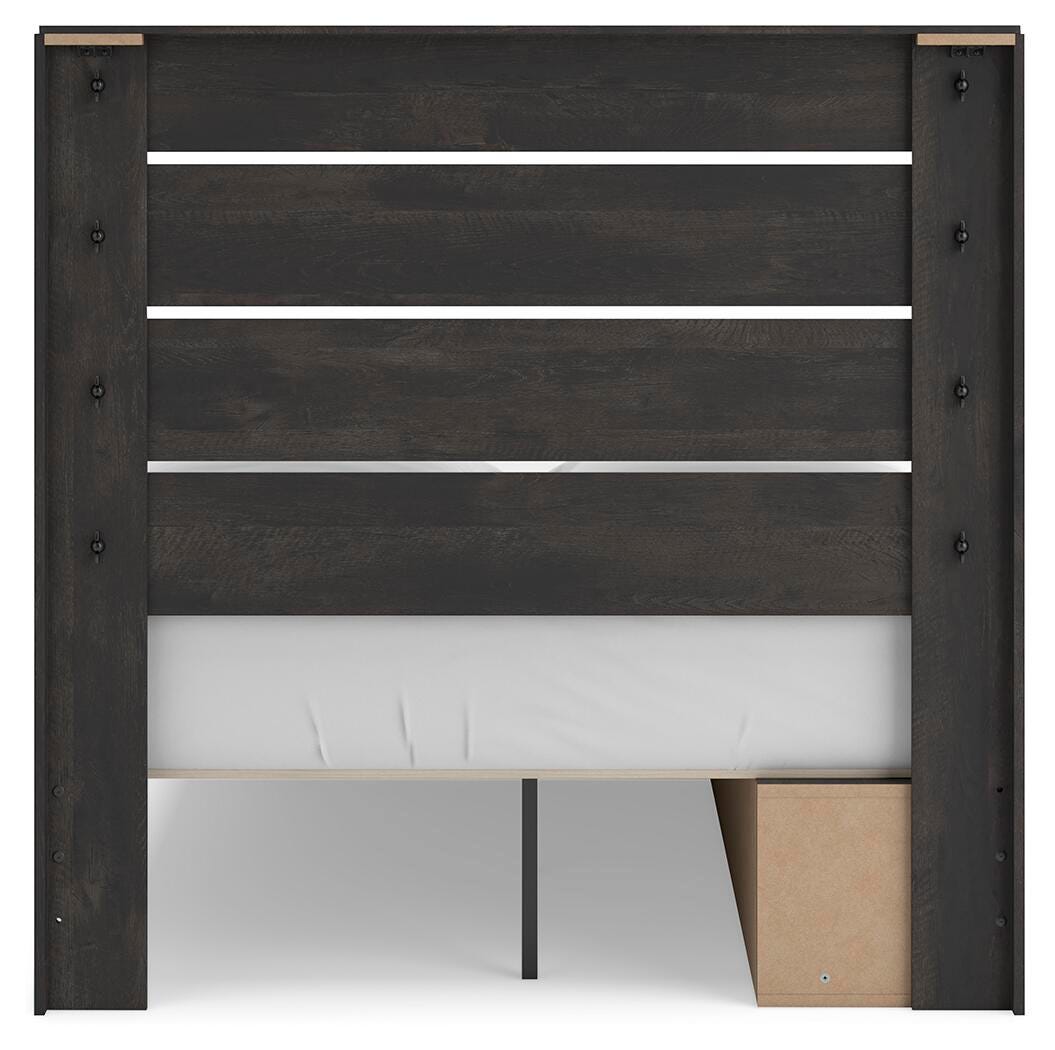 Hollivern Full Panel Storage Bed - PCB2108B15