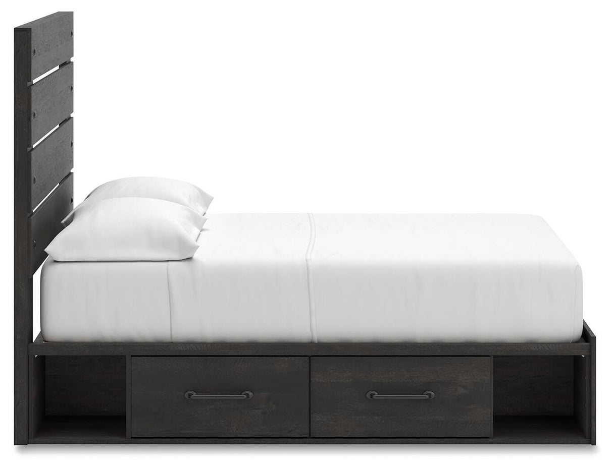 Hollivern Full Panel Storage Bed - PCB2108B15