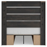 Hollivern Full Panel Bed with Storage - PCB2108B16