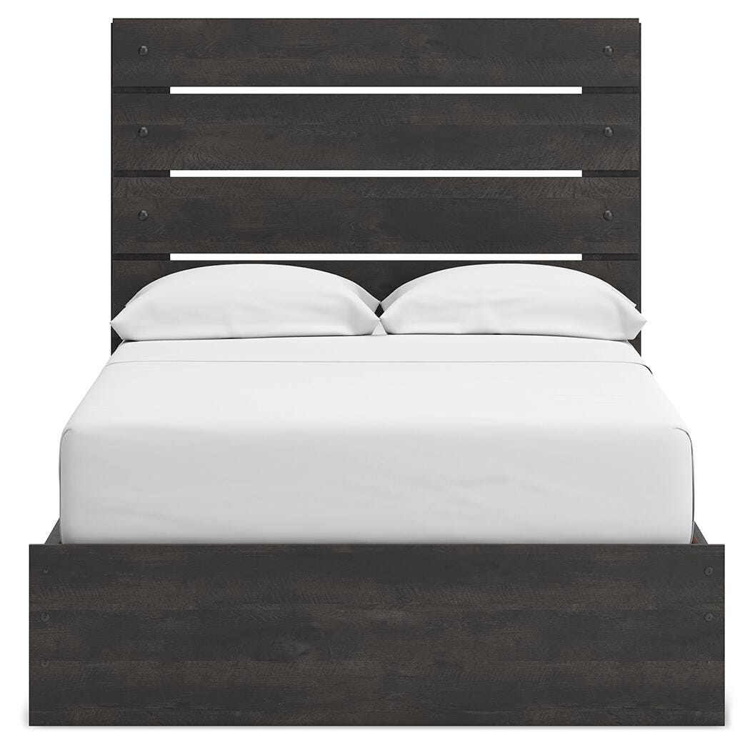 Hollivern Full Panel Bed with Storage - PCB2108B16