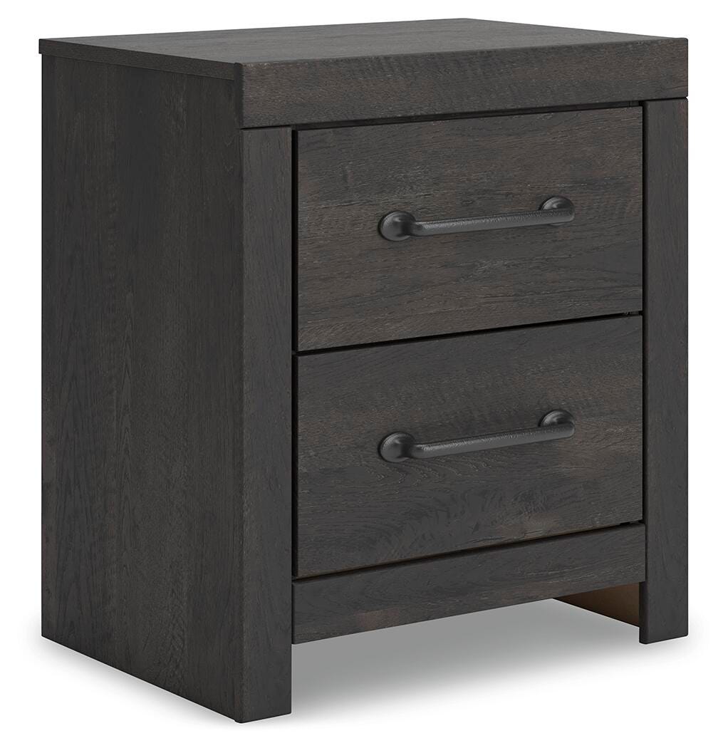 Hollivern Queen Panel Bed, Dresser, Mirror and Nightstand - PCB2108B25
