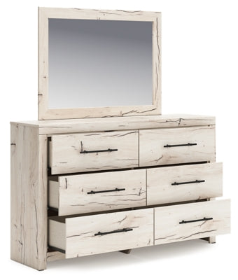 Lawroy Queen Storage Bed, 2 Dressers, Mirror and 2 Nightstands - B2310B49