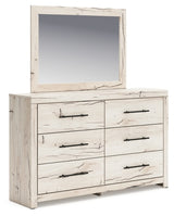 Lawroy King Panel Bed, Dresser, Mirror, Chest and Nightstand - B2310B48