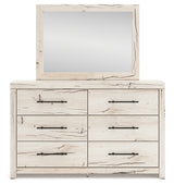 Lawroy Queen Storage Bed, 2 Dressers, Mirror and 2 Nightstands - B2310B49