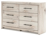 Lawroy Queen Storage Bed, 2 Dressers, Mirror and 2 Nightstands - B2310B49