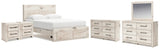 Lawroy Queen Storage Bed, 2 Dressers, Mirror and 2 Nightstands - B2310B49