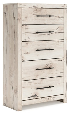 Lawroy King Panel Bed, Dresser, Mirror, Chest and Nightstand - B2310B48