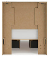 Lawroy Twin Panel Bed with Storage - B2310B23