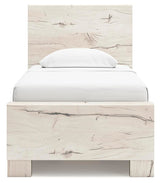 Lawroy Twin Panel Bed with Storage and Nightstand - B2310B53