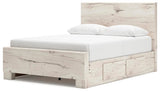 Lawroy Queen Panel Bed with Storage - B2310B8