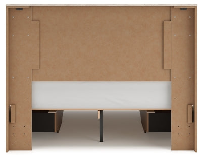 Lawroy Queen Panel Bed with Storage - B2310B8